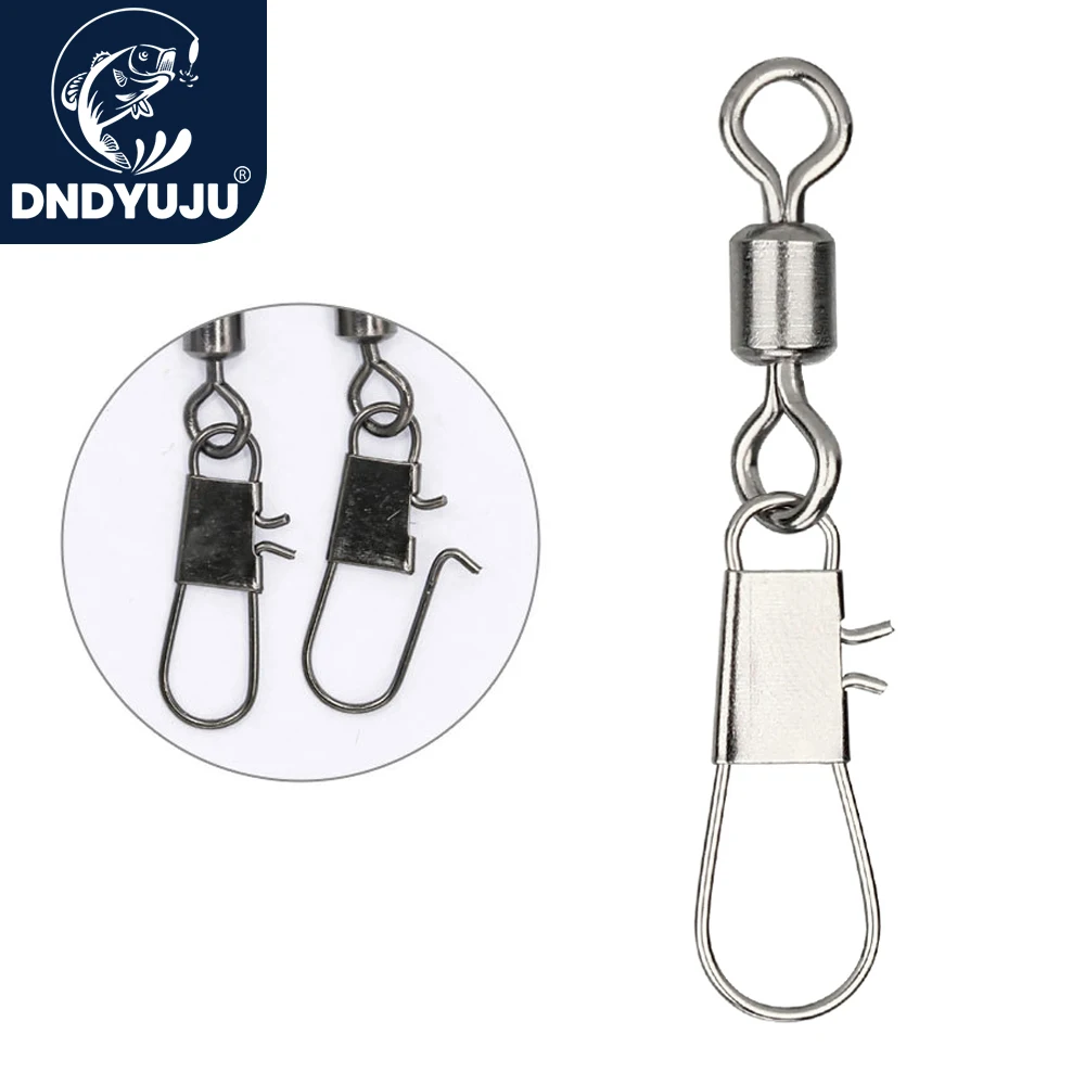 Fishing Equipment Used - DNDYUJU 50 шт. рыболовный соединитель, вращающийся