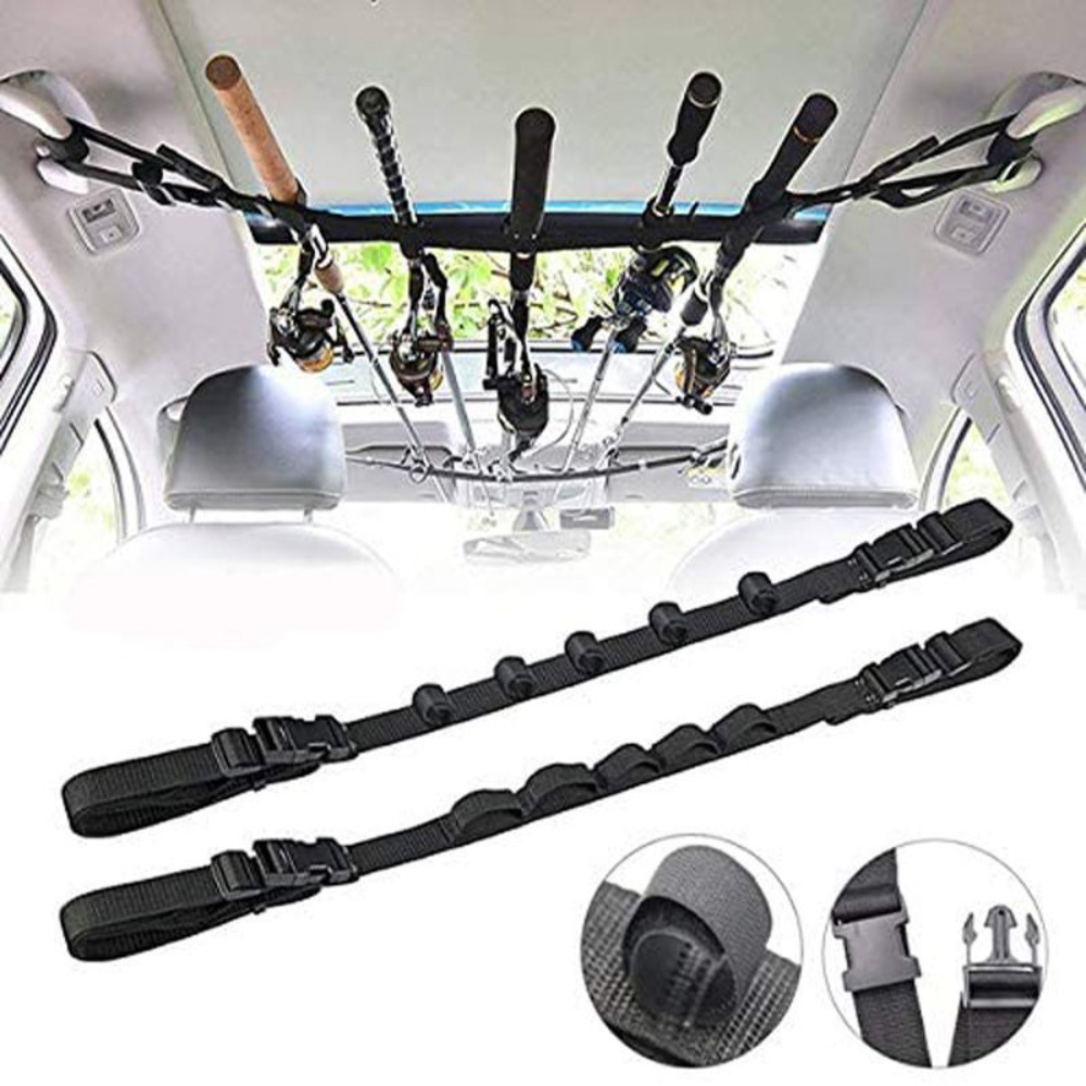 Fishing Equipment Holder - 1/2 шт. черная автомобильная стойка для