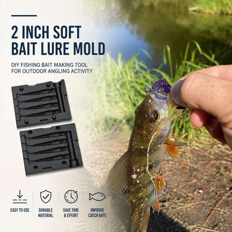Fishing Equipment Used - Форма для изготовления мягких приманок 2