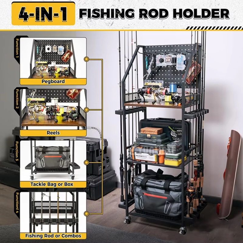 Полка для хранения рыболовных  – обзор и цена Fishing Equipment Holder