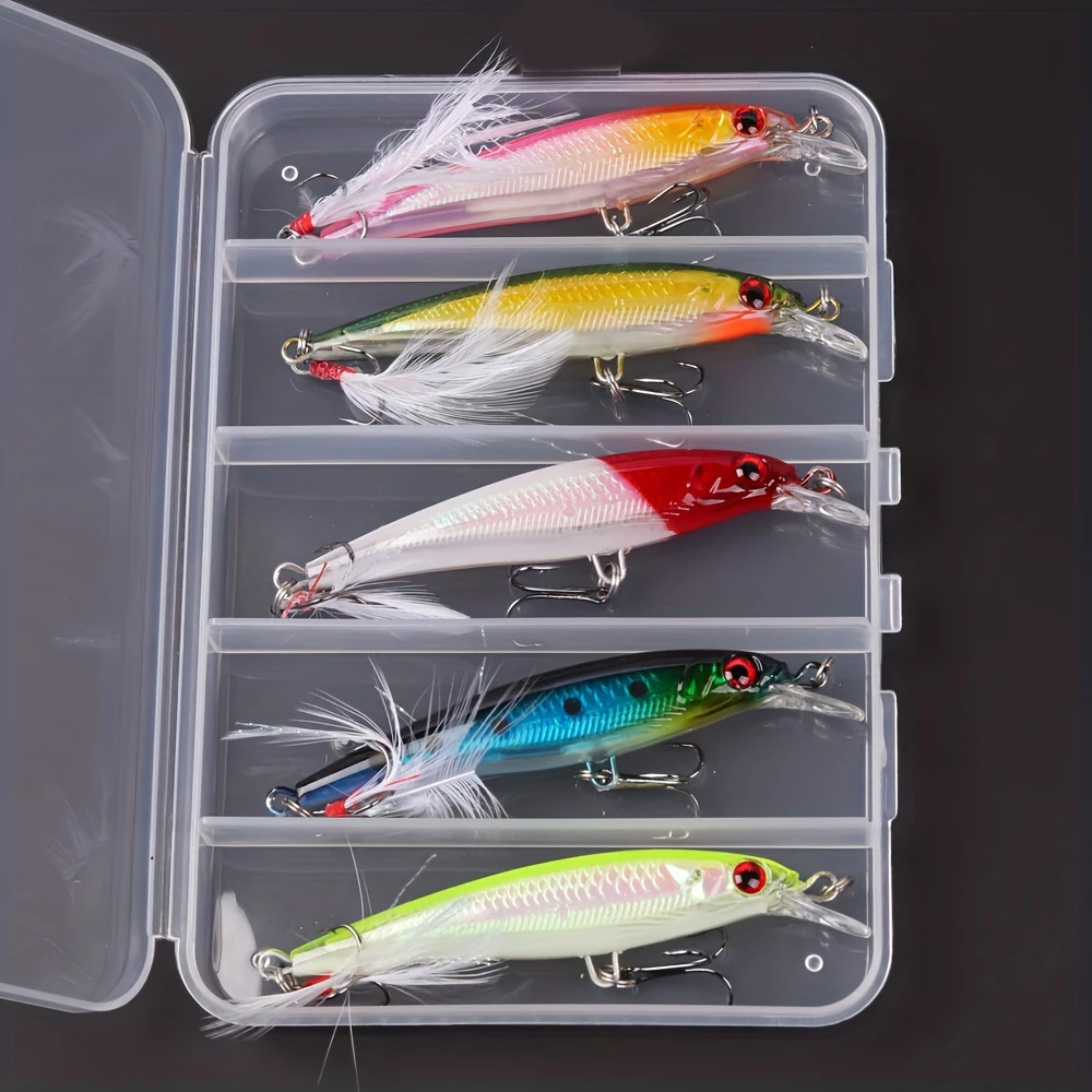 5 шт./коробка, жесткая рыболов – обзор и цена Fishing Equipment Used