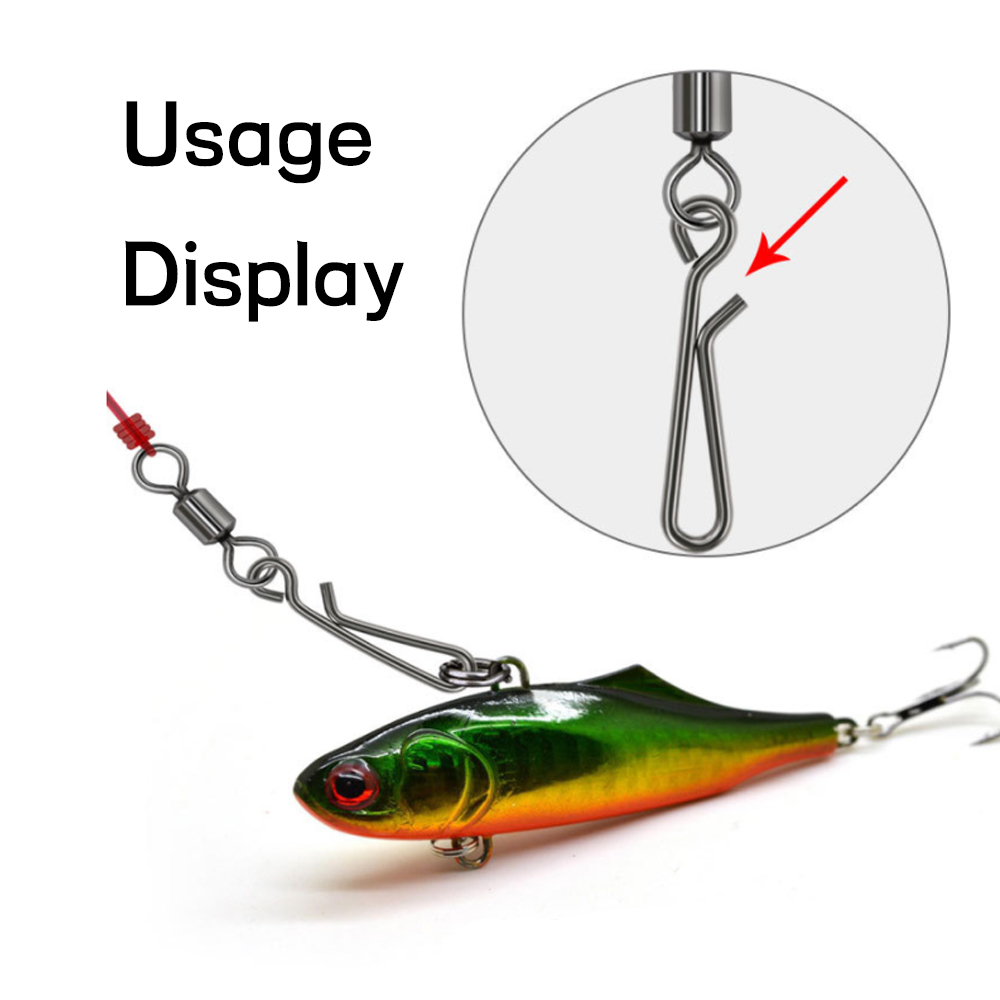 100 шт., подвеска из нержавеющ – обзор и цена Fishing Equipment Used