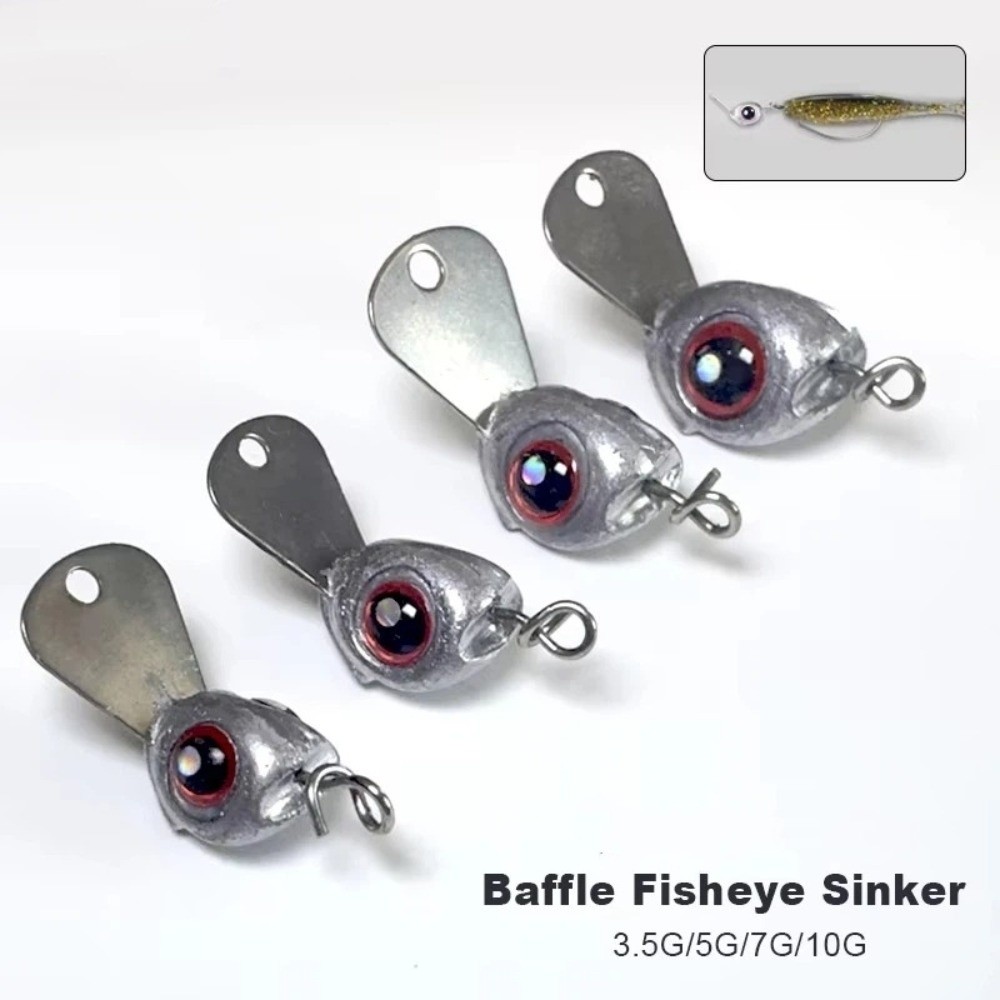 10 шт. Джиг-головка с лепестко – обзор и цена Fishing Equipment Used